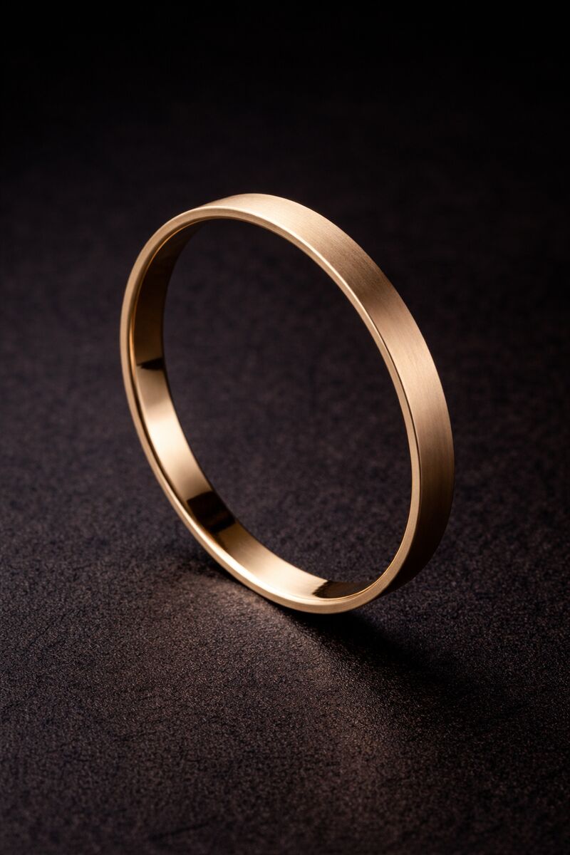 Orbit — K18 Bangle Bracelet
