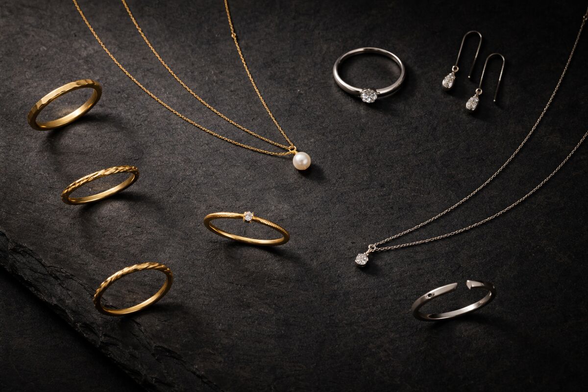Collections — Jewelry Flatlay