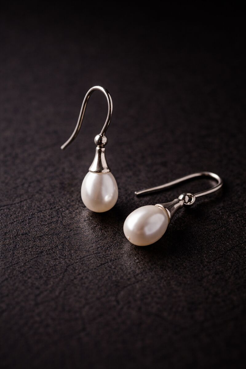 Dew — SV925 + Freshwater Pearl Earring