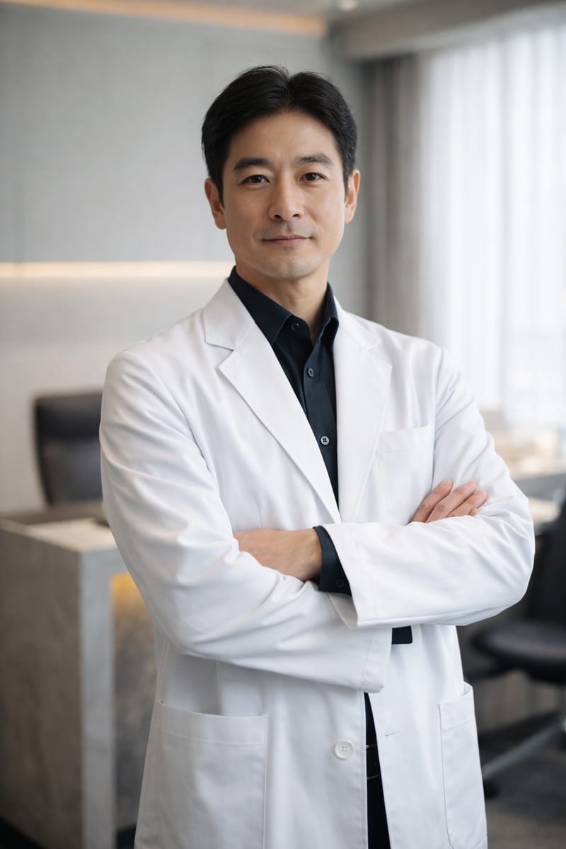 院長 青木誠一のポートレート