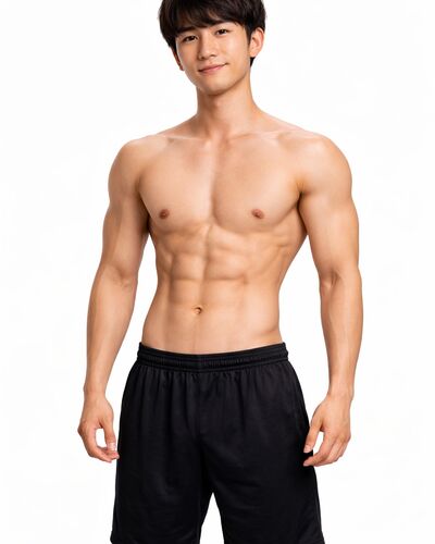20代男性 3ヶ月後 筋量+5kg 体脂肪率22%→14%達成