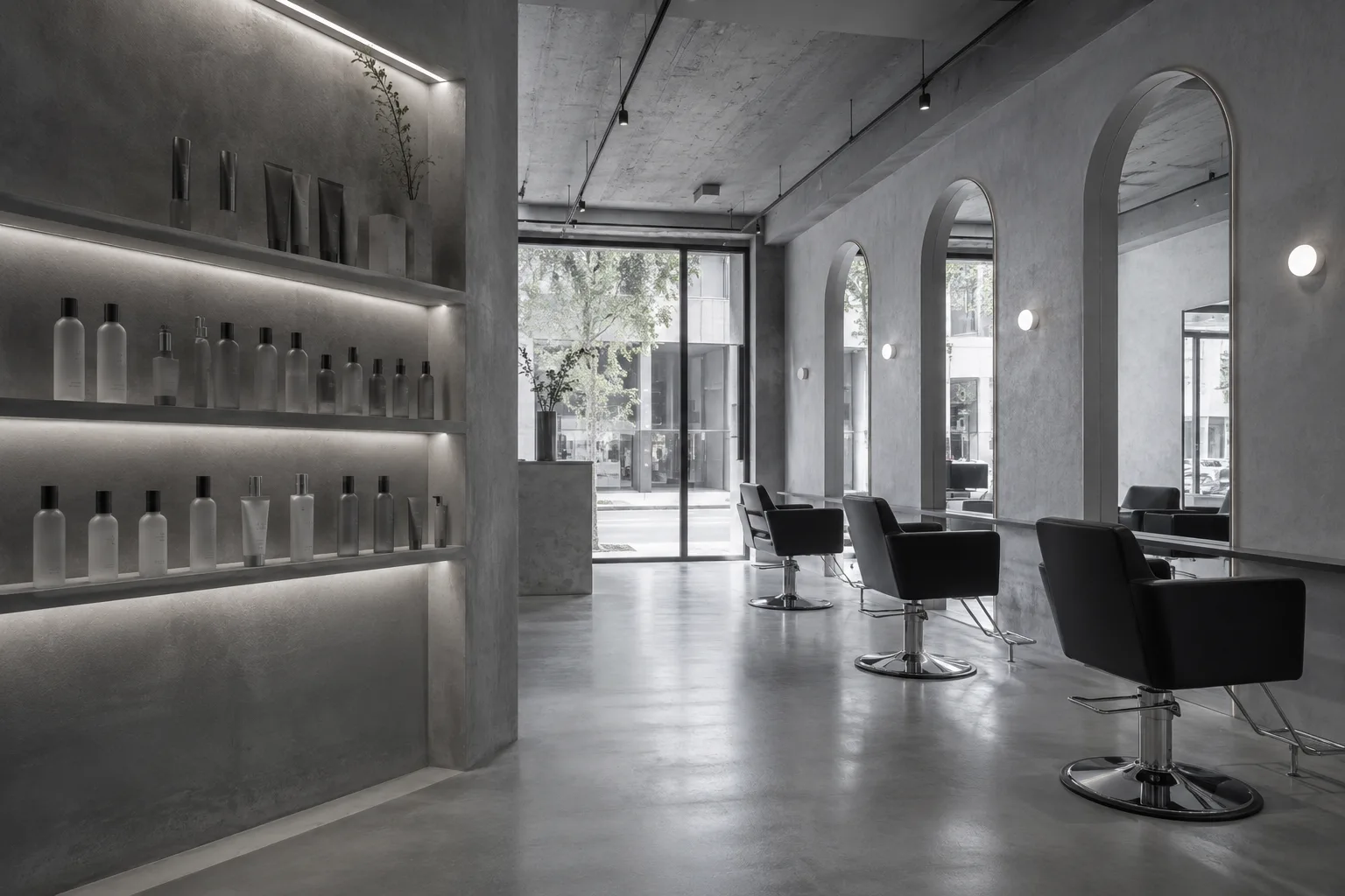 hair atelier RUEの店内イメージ