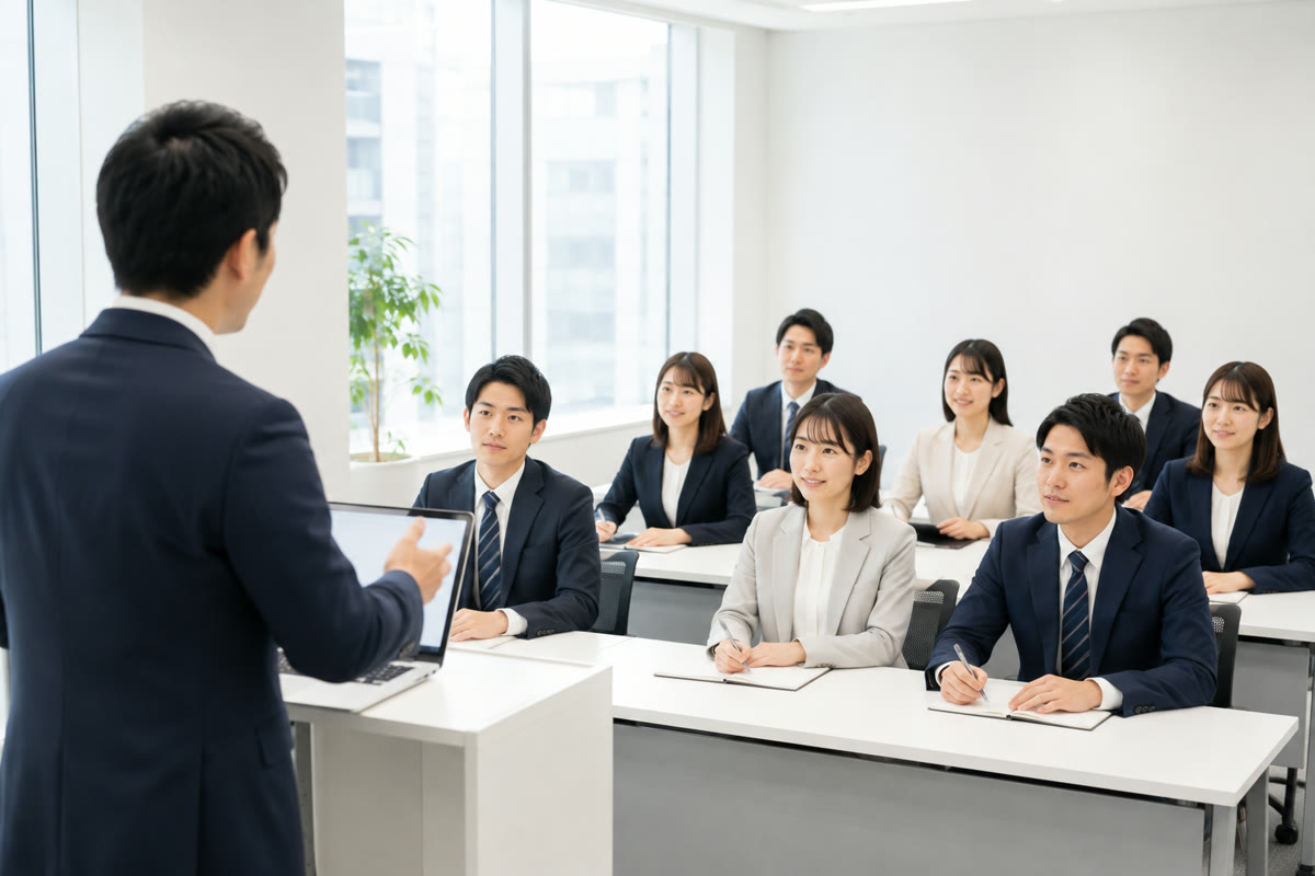 大阪支社の研修ルーム