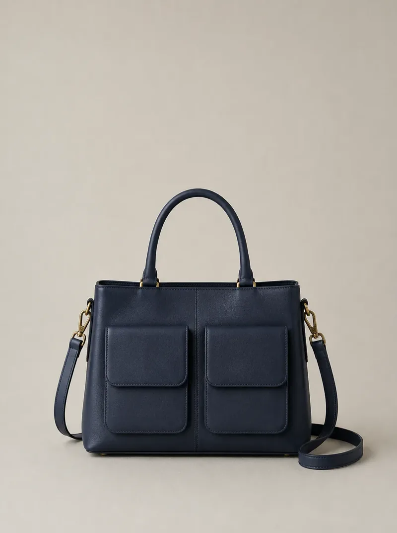 TWIN FLAP CITY BAG の単体カット