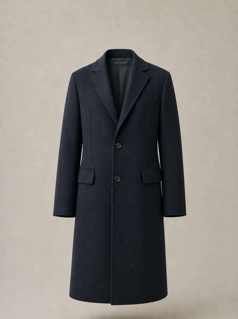 TAILORED WOOL COAT の単体カット
