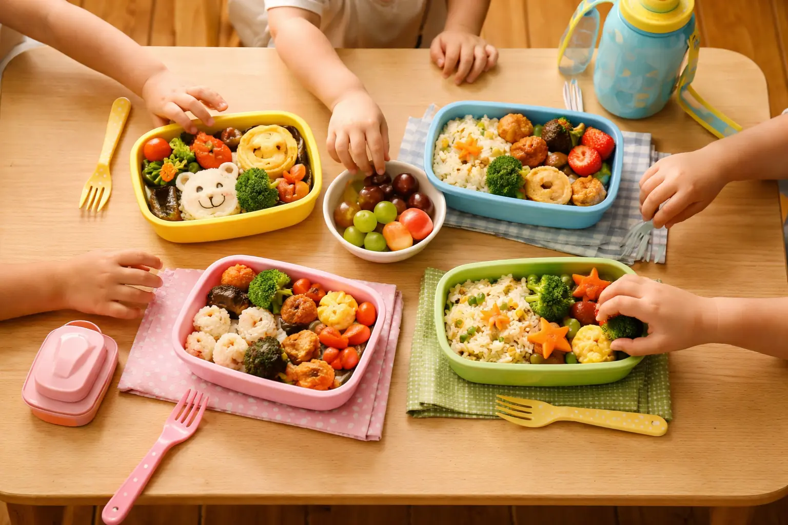 みんなで食べるお弁当の時間