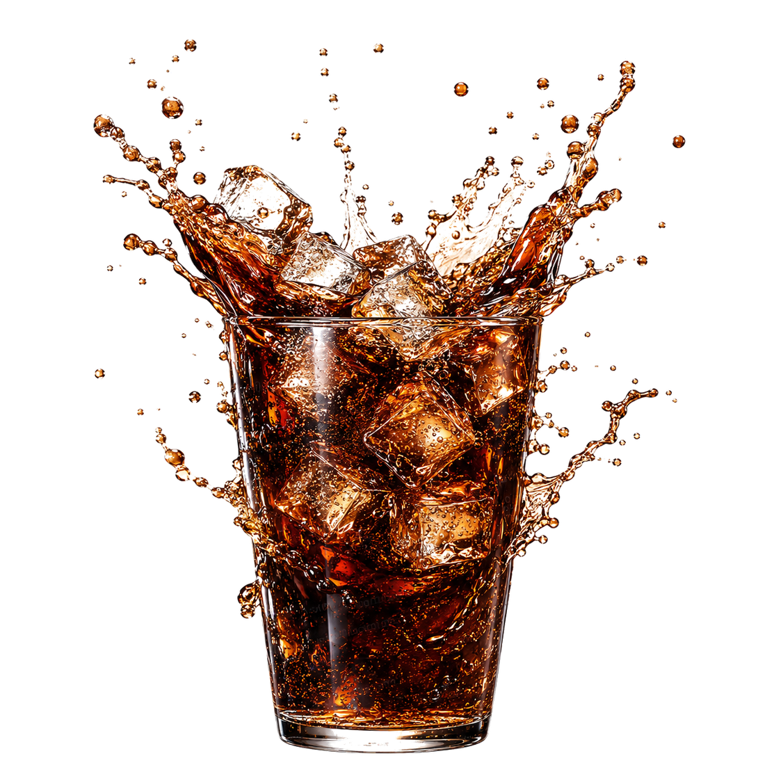 Regent Beverage signature cola served over ice